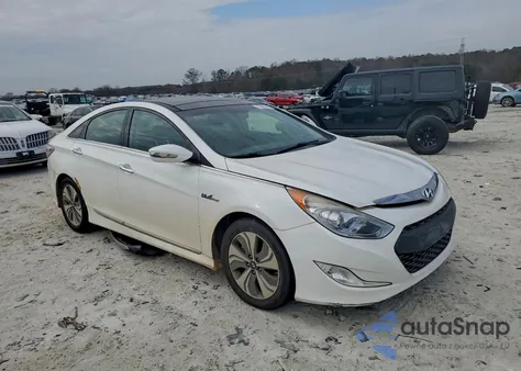 2015 Hyundai Sonata Hybrid из США, поврежденный, VIN KMHEC4A4XFA125527